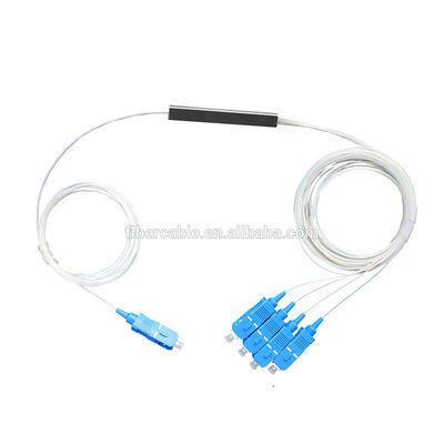 Diviseur de PLC de Mini Steel Tube Type 1 * 4 avec le connecteur de Sc RPA UPC