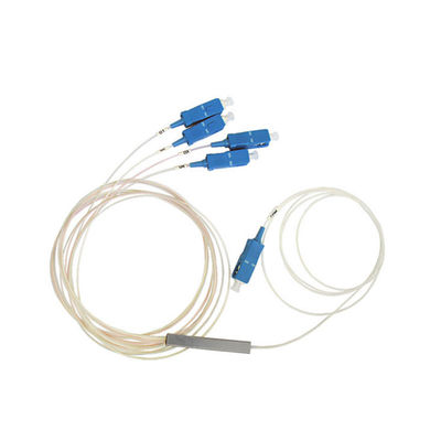 Diviseur de PLC de Mini Steel Tube Type 1 * 4 avec le connecteur de Sc RPA UPC