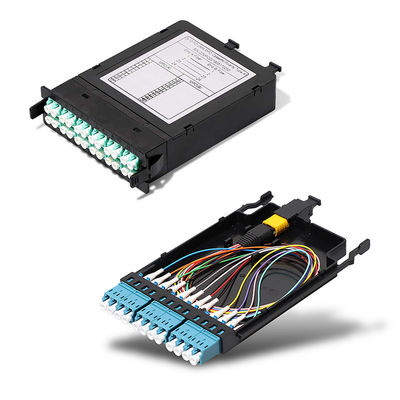 Noyau à haute densité du tableau de connexions de la cassette MPO 24 pour le bâti de support 1U