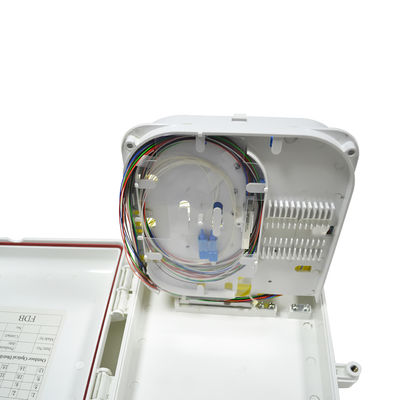 La boîte de distribution de noyau de FTTH 16, la boîte d'épissurage optique en plastique de fibre IP66 imperméabilisent