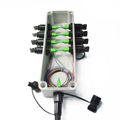 Boîte optique imperméable de fibre d'IP67 FTTA extérieure avec le connecteur de Sc ODVA MPO