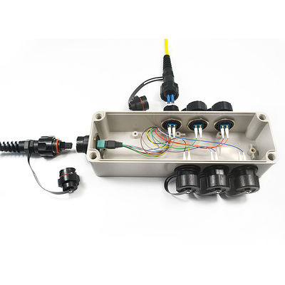 Boîte optique imperméable de fibre d'IP67 FTTA extérieure avec le connecteur de Sc ODVA MPO