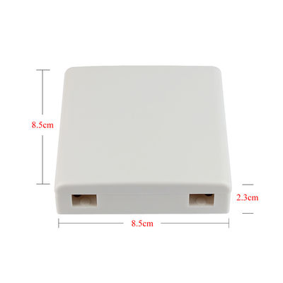Plaque avant optique de coffret d'extrémité de fibre du port 86 de FTTH 2 pour la prise murale