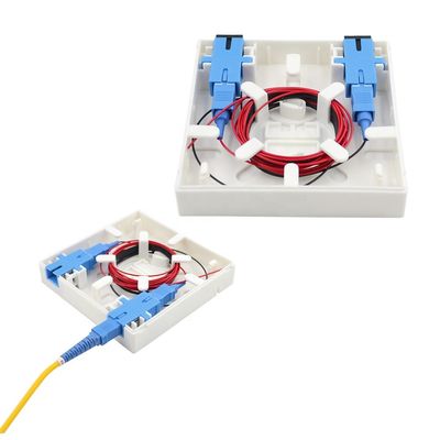 2 type optique du coffret d'extrémité de fibre de noyau 86 pour le réseau de FTTH FTTB FTTX
