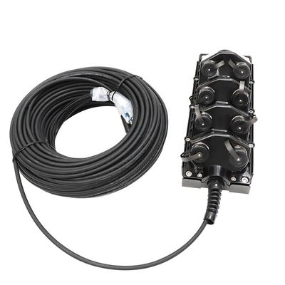 Corps de boîte optique de fibre d'IP68 MST, coffret d'extrémité de distribution de FTTH avec l'adaptateur d'ODVA PTLC ODC