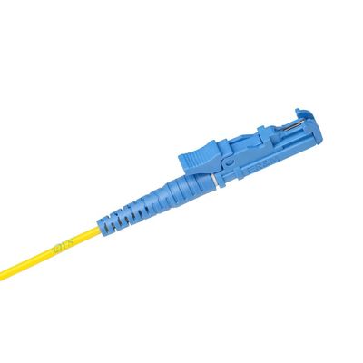 Connecteur optique de fibre de FTTH E2000 pour des réseaux de télécommunication