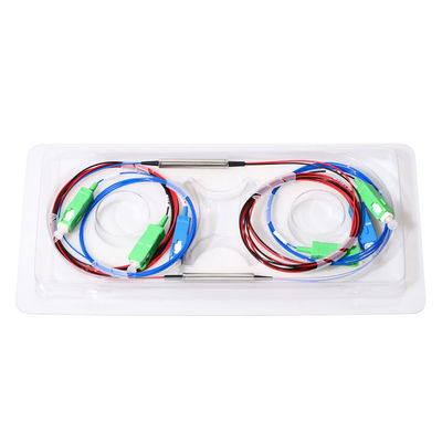 Tube en acier de Sc du système 1310nm 1490nm 1550nm FWDM de WDM du fabricant CATV de profession