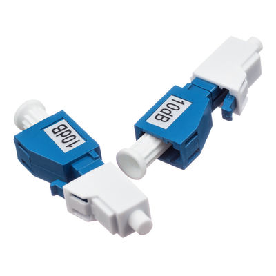 Mâle optique recto de l'atténuateur 5dB LC UPC de fibre de SM au type femelle