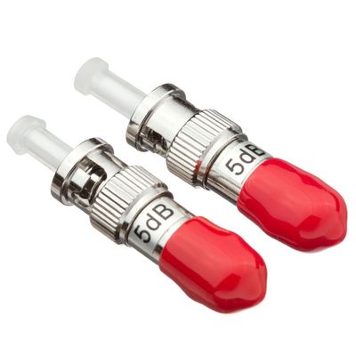 mâle optique de St d'atténuateur de fibre de 6dB 7dB 10dB à la femelle pour FTTH