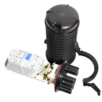 Fermeture optique d'épissure de la fibre IP68, noyau commun de la fermeture 144 avec le type vertical de dôme