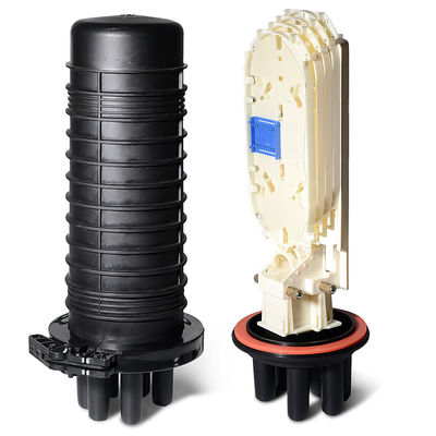 Type optique de dôme de fermeture d'épissure de fibre de preuve de l'eau IP67 pour l'équipement du réseau