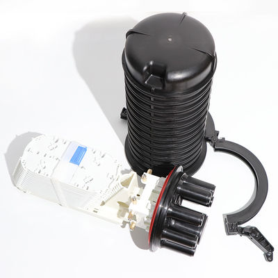 Fermeture optique adaptée aux besoins du client d'épissure de fibre, type fermeture de dôme de 144 noyaux
