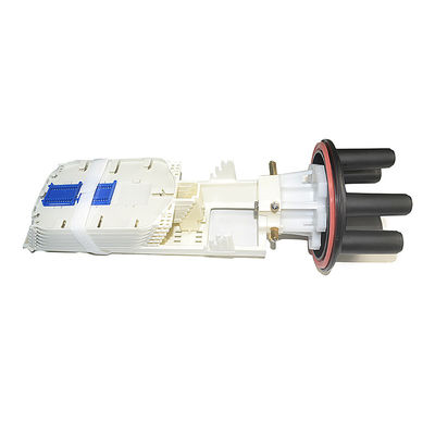 Fermeture optique adaptée aux besoins du client d'épissure de fibre, type fermeture de dôme de 144 noyaux