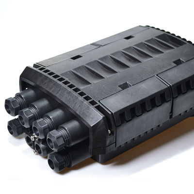 La fermeture à fibre optique horizontale de joint de câble avec Polonais a monté le type OEM