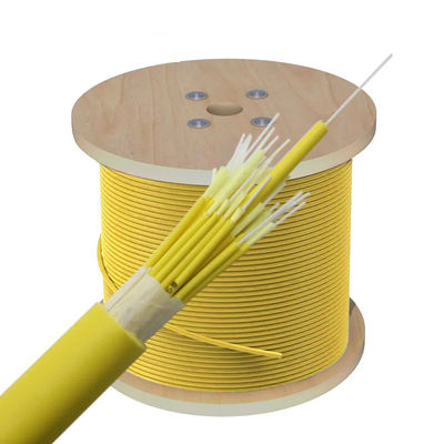 12 câble de fibre de câble optique de fibre du mode unitaire 600um de couleur