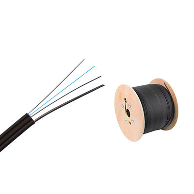 2 câble d'interface optique extérieur de fibre du noyau FTTH avec le porteur central de FRP