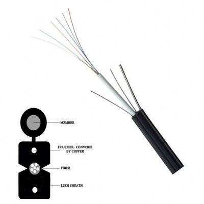 Noyaux optiques de haute qualité du câble d'interface de GJYXFCH FTTH 6 avec le bon prix