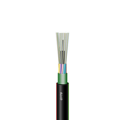 GYTA53 12 extérieurs 24 PE de 48 noyaux hors de câble optique blindé souterrain de fibre de gaine