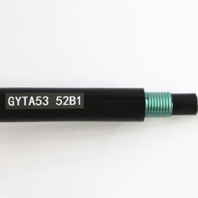 GYTA53 12 extérieurs 24 PE de 48 noyaux hors de câble optique blindé souterrain de fibre de gaine