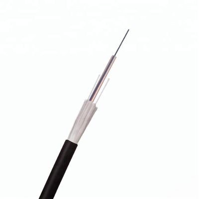 Mode unitaire de noyau du câble optique 24 de fibre de la force GYFXTY de FRP pour extérieur