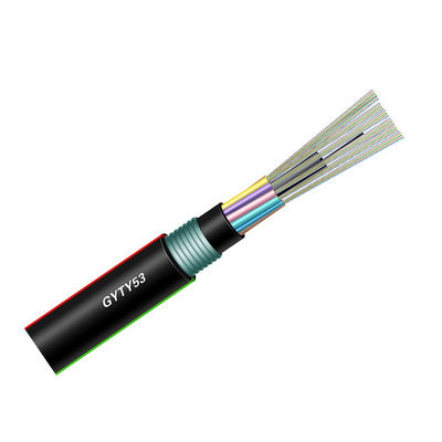 Noyau extérieur de l'antenne 24 de câble optique de fibre de mode unitaire pour la communication