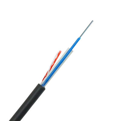 Type optique ODM des noyaux G.652D du câble extérieur 24 de fibre de force de FRP d'OEM