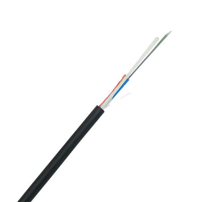 Type optique ODM des noyaux G.652D du câble extérieur 24 de fibre de force de FRP d'OEM