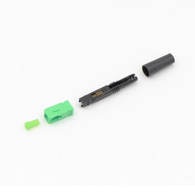 Sc RPA de Sc rapide optique unimodal UPC de connecteur de fibre de FTTH pour la communication de télécom