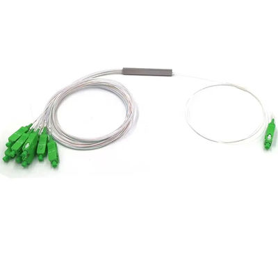 Type en acier 4 diviseur de fibre de manière, diviseur 1x4 de tube de PLC de Sc RPA