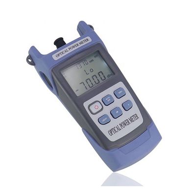 Appareil de contrôle tenu dans la main 800nm 1700nm -70+6dbm de câble optique de fibre pour le connecteur de St de Sc de FC