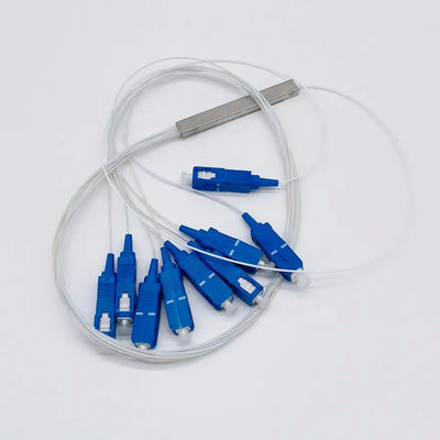 Diviseur de Mini Steel Tube Fiber Optic FTTH 1x8 pour de la télévision via câble