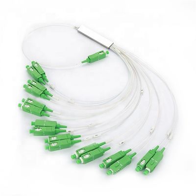 Diviseur optique de PLC 1x4 de fibre, diviseur en acier micro de tube de Sc RPA