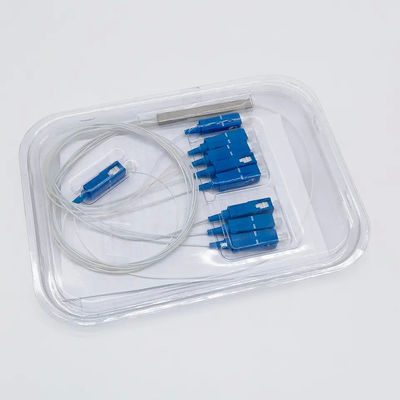Diviseur optique 1x8 de PLC de fibre de 1 mètre mini avec le connecteur de Sc UPC