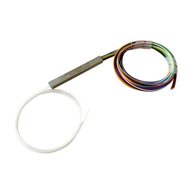 PLC 0.9mm de diviseur de fibre de Mini Steel Tube 1x4 1 mètre sans connecteur