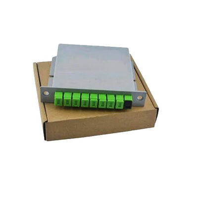Type de cassette diviseur optique 1x8 de fibre de PLC avec le connecteur de Sc UPC