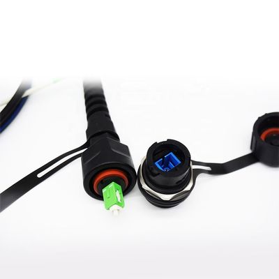 Corde de correction de câble d'interface de FTTH FTTX avec du Sc universel RAPIDE de SLM d'OPTI