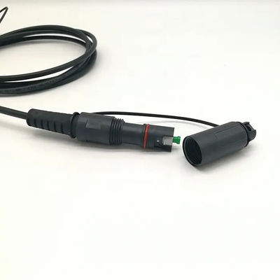 Solution adaptée aux besoins du client de FTTH, câble d'interface de fibre pour direct aérien enterré