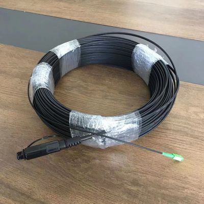 Solution adaptée aux besoins du client de FTTH, câble d'interface de fibre pour direct aérien enterré
