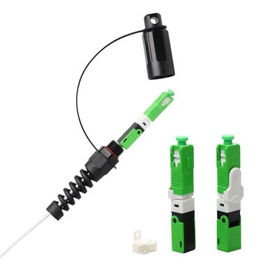 Solution FTTH étanche SC APC renforcée avec connecteur Optitap H