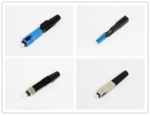 Sc rapide optique adapté aux besoins du client RPA de connecteur de fibre avec le type de câble duplex recto