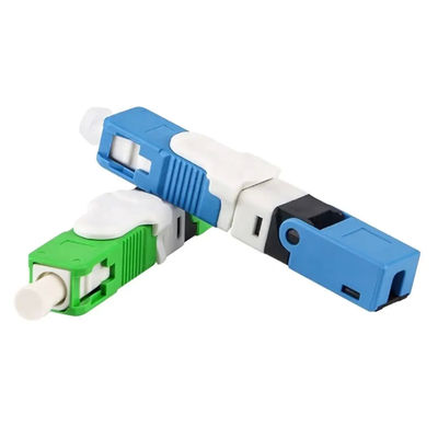 Mode unitaire optique rapide du connecteur RPA OS1 OS2 de fibre de Sc FC LC de SM