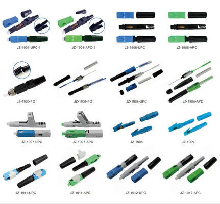 Connecteurs optiques de fibre d'épissure de fusion de SC RPA pour le réseau de FTTH FTTB FTTX
