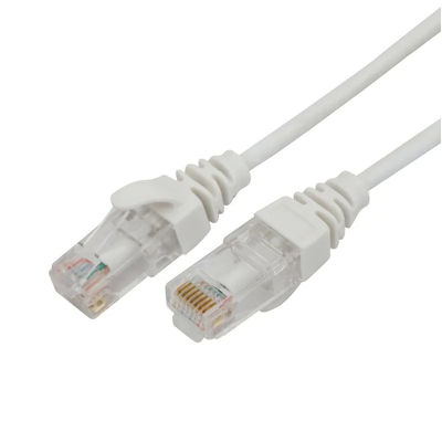Câble adapté aux besoins du client de correction d'Ethernet de Cat6A, corde de correction mince de ftp de S avec la longueur de 5m 1m