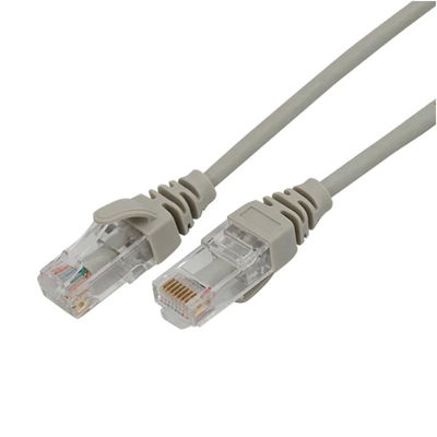 Câble adapté aux besoins du client de correction d'Ethernet de Cat6A, corde de correction mince de ftp de S avec la longueur de 5m 1m