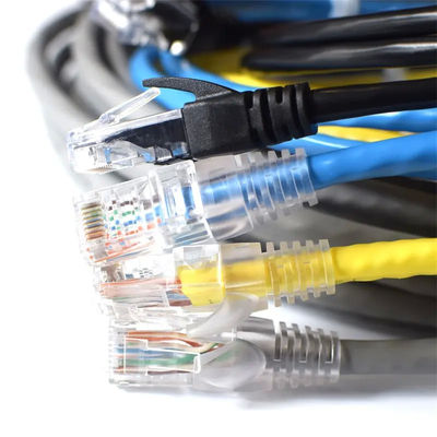 câble de correction de l'Ethernet 1000Mbps, corde de correction de Rj45 Cat6a pour le réseau de gestion