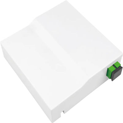 1 coffret d'extrémité optique de fibre de l'ABS FTTH de noyau invisible pour la prise murale