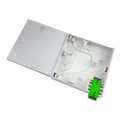 1 coffret d'extrémité optique de fibre de l'ABS FTTH de noyau invisible pour la prise murale