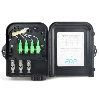 Coffret d'extrémité optique de fibre de 8 noyaux pour la fibre non coupée Access de câble du PETIT SOMME ODP FTB FTTH