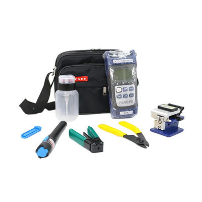 Accessoires universels de câble de fibre avec la trousse à outils de dépouillement