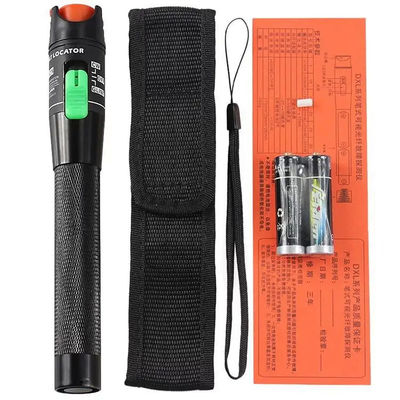Accessoires adaptés aux besoins du client de câble de la fibre 650nm, Localisateur visuel de défauts de type stylo 30mw